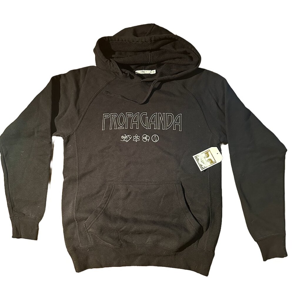 BLACK OBEY HOODIE